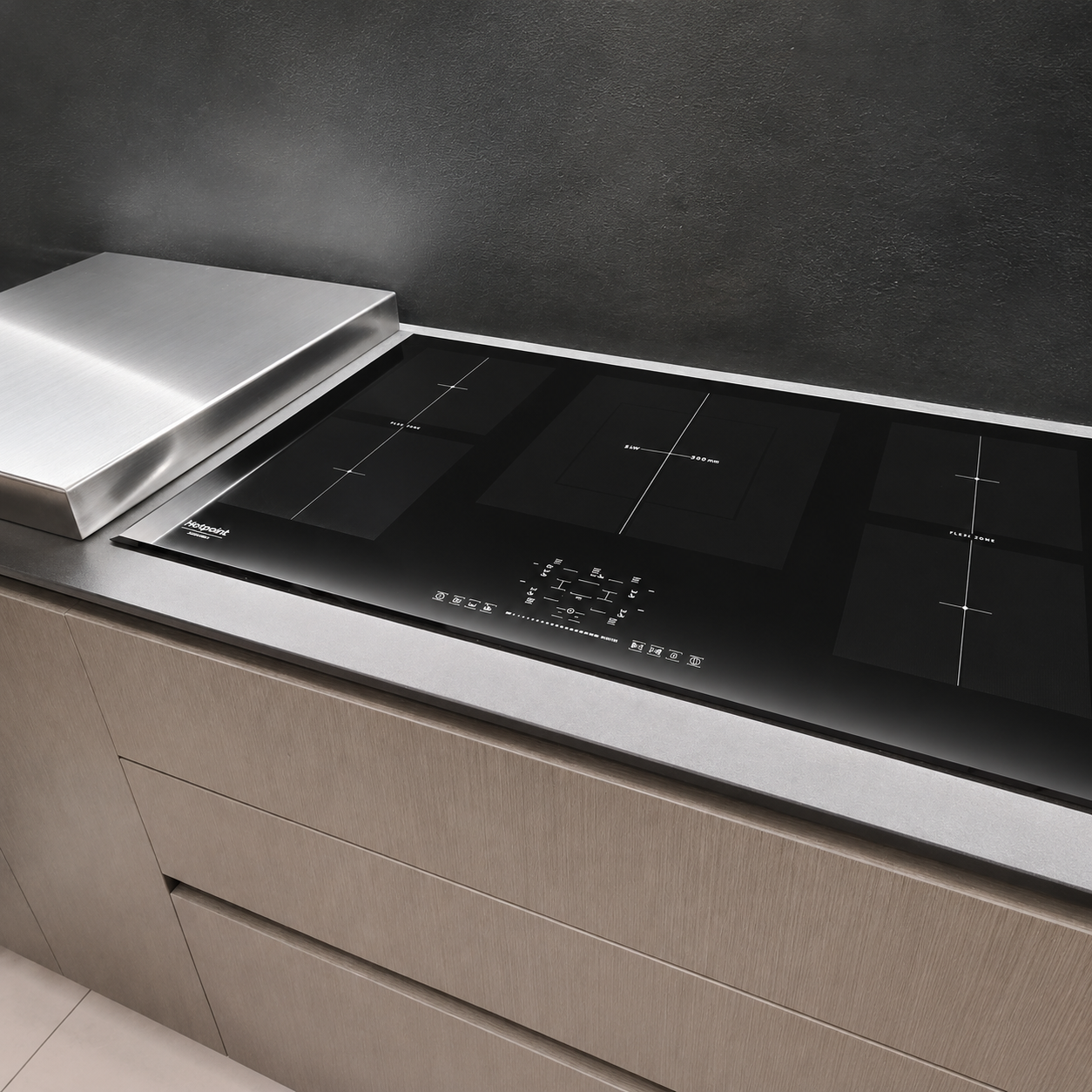 Coperchio in acciaio inox 316 satinato per protezione piani cottura - immagine 5